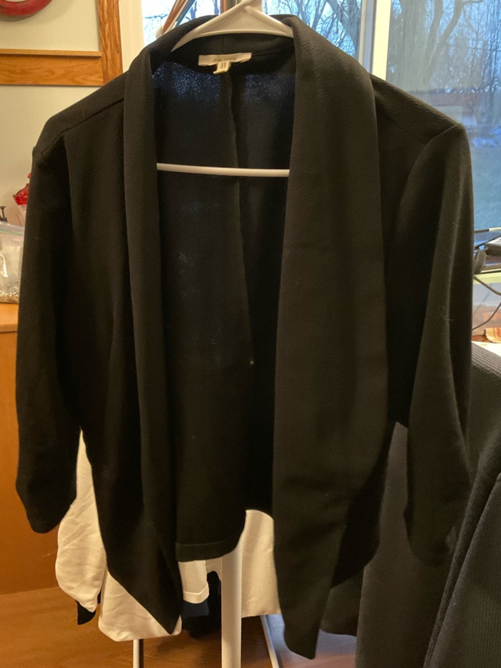 Maurices Black Open Front Blazer Jacket